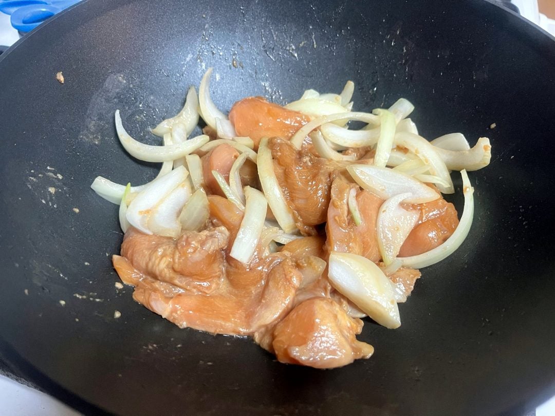 Chicken Shiitake Mushrooms Stir Fry • Oh Snap! Let's Eat!
