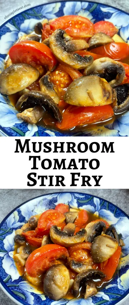 Mushroom Tomato Stir Fry