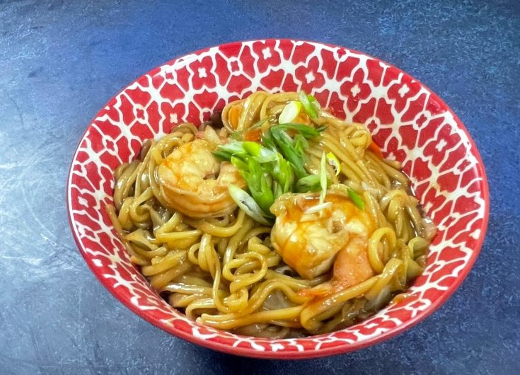 Shrimp Noodles Stir Fry