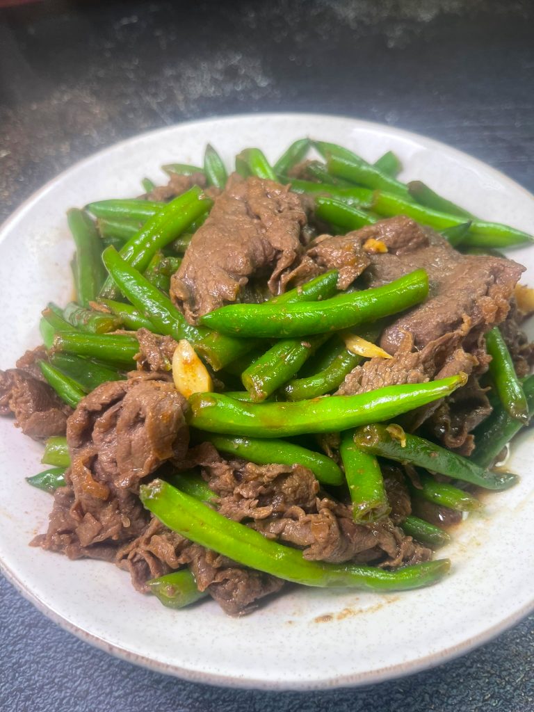 Beef and Green Beans Stir Fry