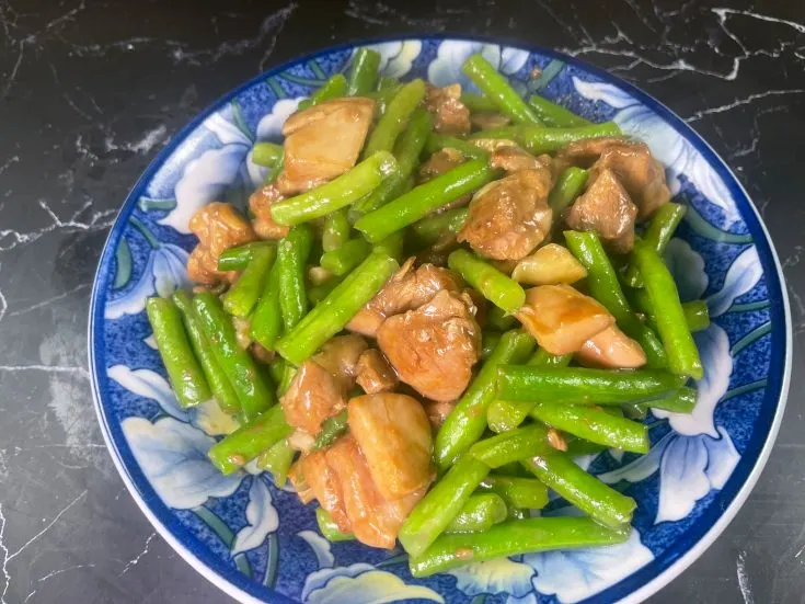 Chicken with Green Beans Stir Fry