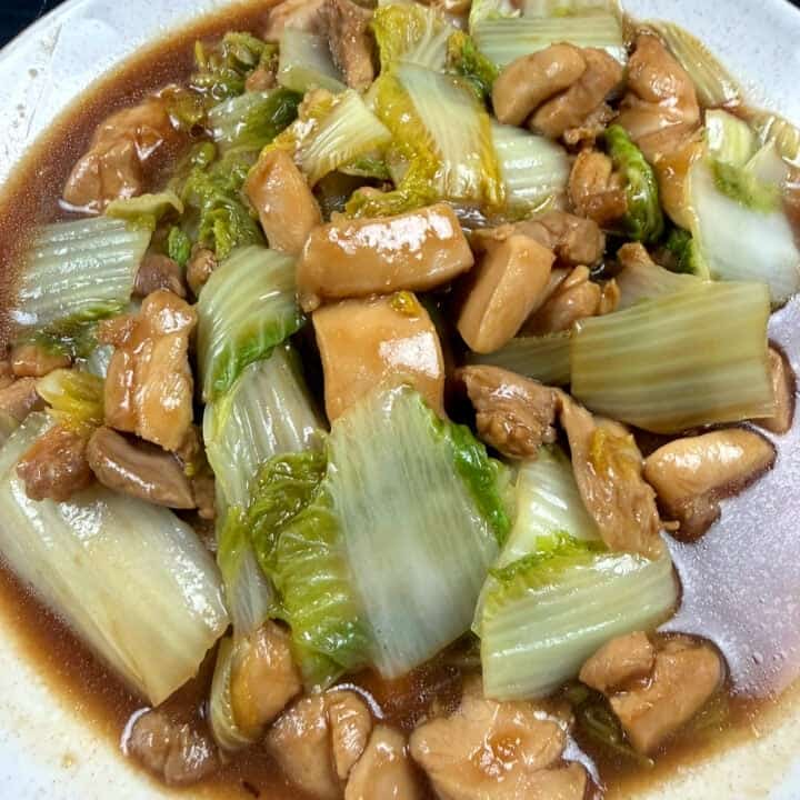 Chicken Napa Cabbage Stir Fry Recipe