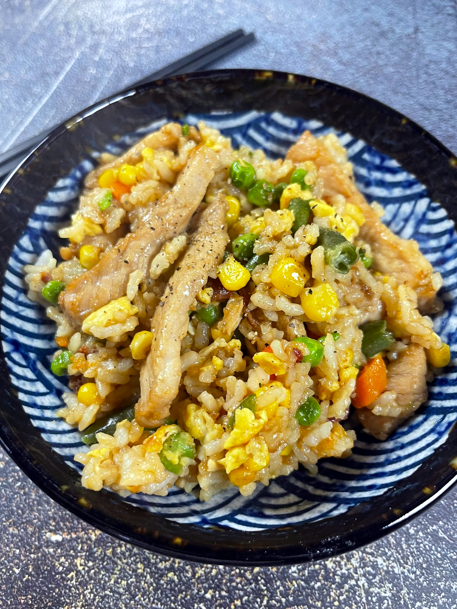 Pork Fried Rice • Oh Snap! Let's Eat!