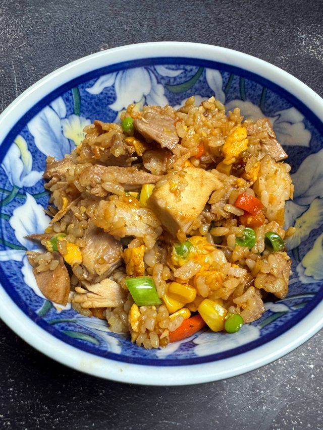 Turkey Fried Rice • Oh Snap! Let's Eat!