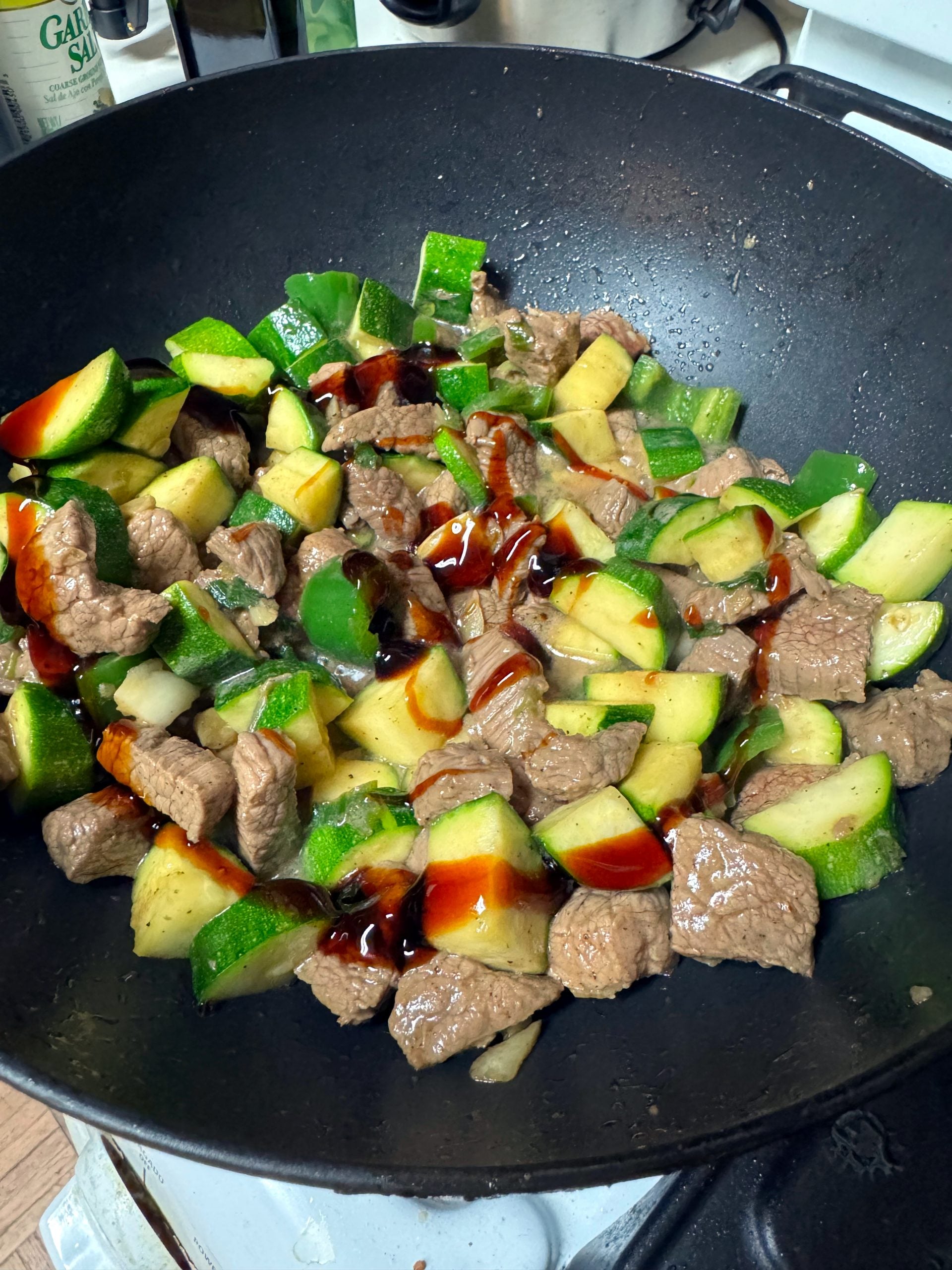 Steak Zucchini Stir Fry • Oh Snap! Let's Eat!