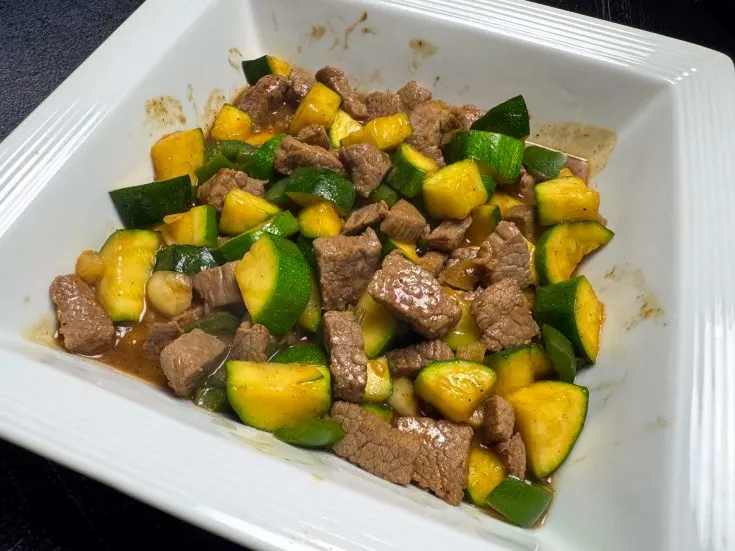 Steak Zucchini Stir Fry