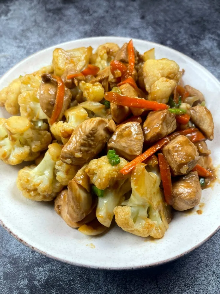 Cauliflower Chicken Stir Fry