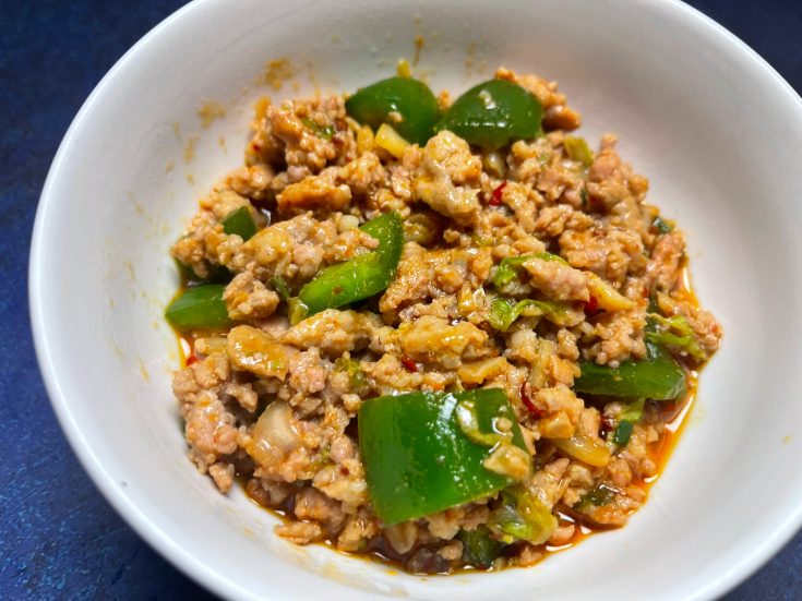 Ground Pork Stir Fry