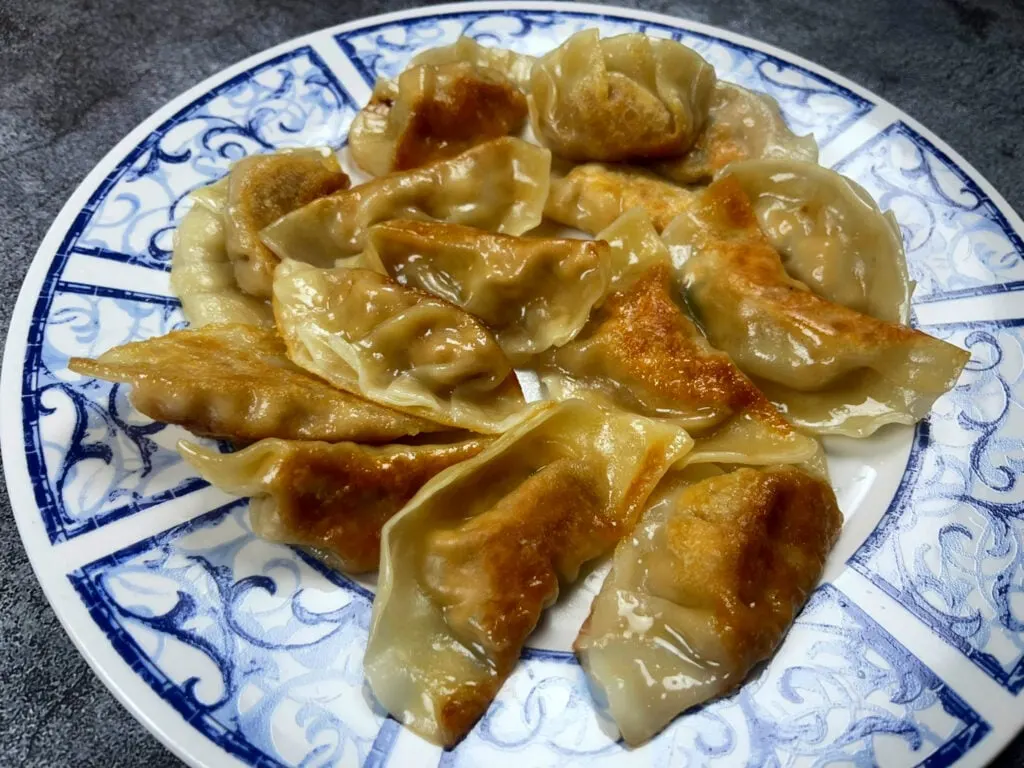 napa cabbage tofu dumplings