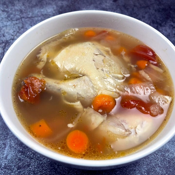 Easy Chinese Cornish Hen Soup with Veggies Recipe