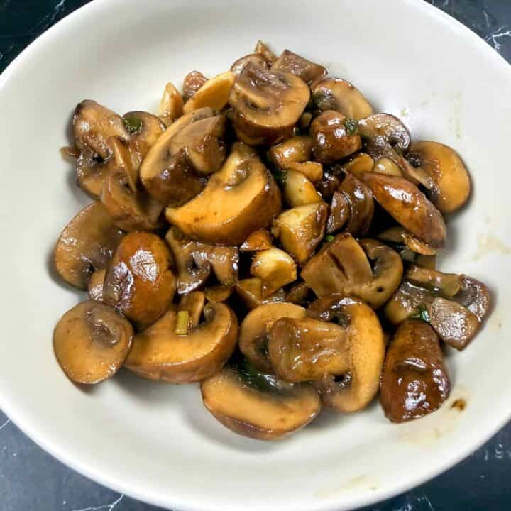 Chinese Stir Fried Mushrooms Recipe