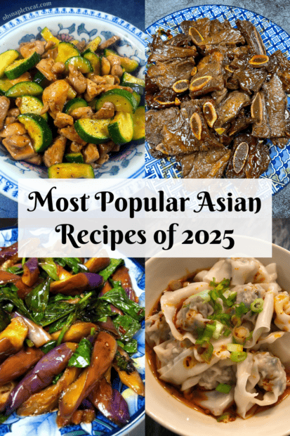Most popular Asian recipes of 2025 from Oh Snap! Let's Eat