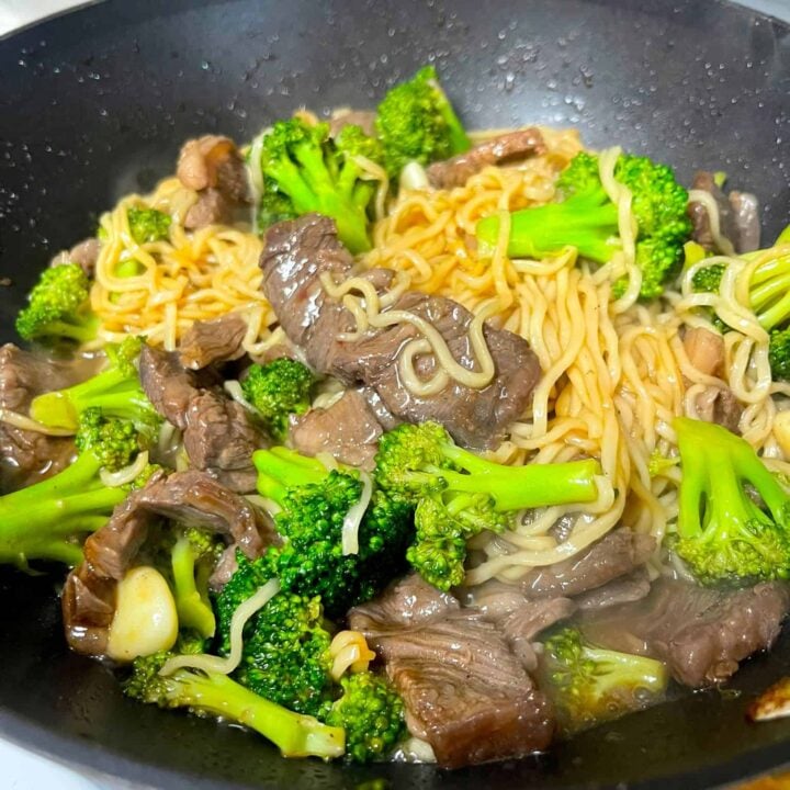 Beef and Broccoli Noodle Stir Fry