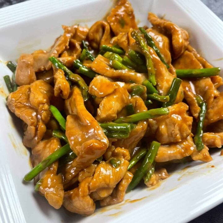 Pork and Asparagus Stir Fry