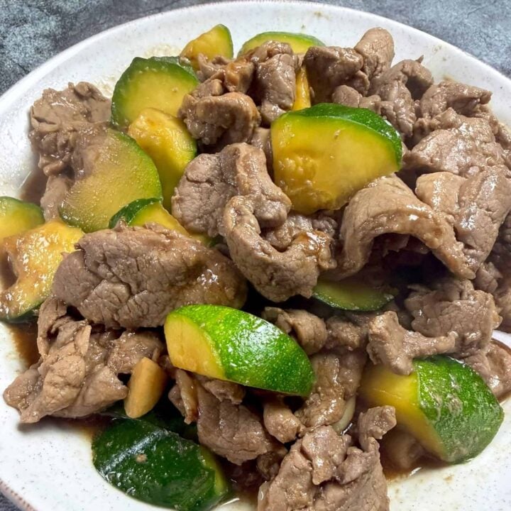 Pork Zucchini Stir Fry