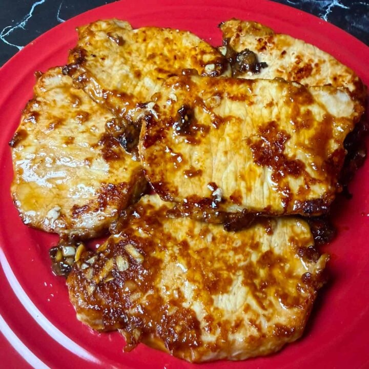 Pan Fried Soy Garlic Pork Chops Recipe