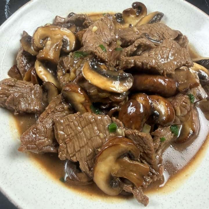 Japanese Beef and Mushroom Stir Fry Recipe