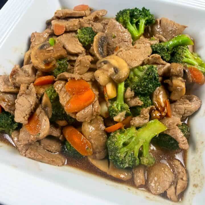 Pork Stir Fry with Vegetables