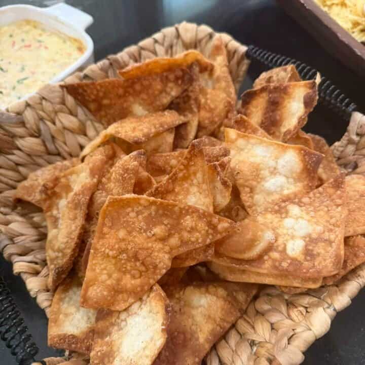 Homemade Wonton Chips Recipe